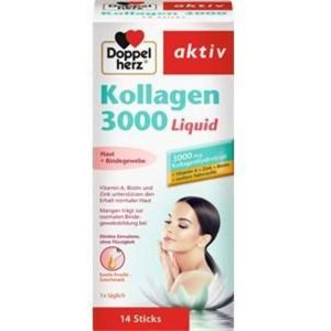 Doppelherz Health Skin, Hair, Nails Kollagen Liquid Sticks 14
