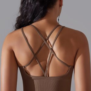 EnduranceFlex Sports bh Coffee - Small / Coffee