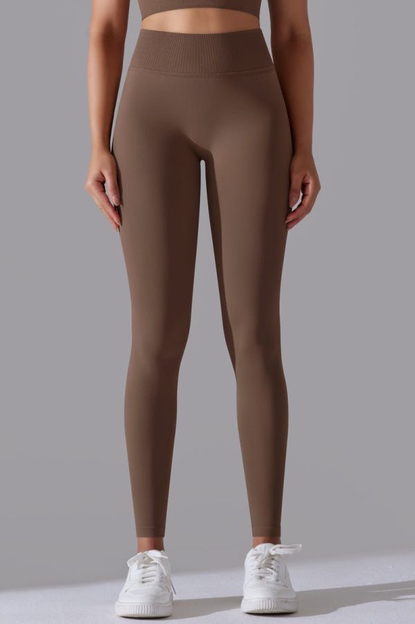 EnduranceFlex scrunch leggings Coffee - Small (S) / Coffee