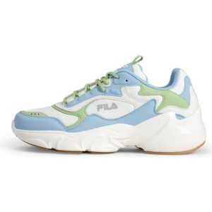 Fila Sneaker Low Collene - Beige/Lyseblå/Grøn