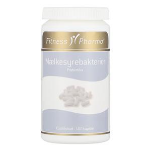Fitness Pharma Mælkesyrebakterier Probiotika - 100 kaps.
