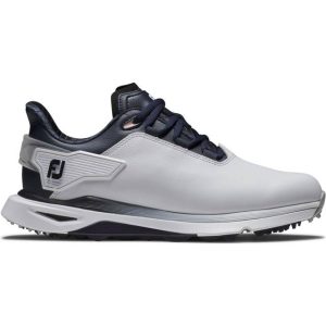 FootJoy Pro SLX Vandtætte Dame Golfsko Uden Spikes - White/Navy/Pink