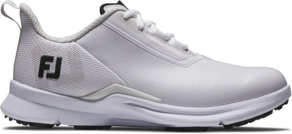 Footjoy Fuel (2025) Vandtætte Dame Golfsko Uden Spikes - White/Black/Grey - Str. 43 Normal