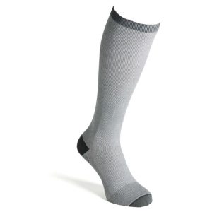 Funq Wear Herre Kompressionsstrømper Bomuld 15-18, 42-44, Gregory Grey