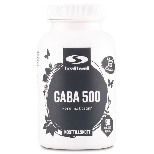 GABA 500, 90 kapsler