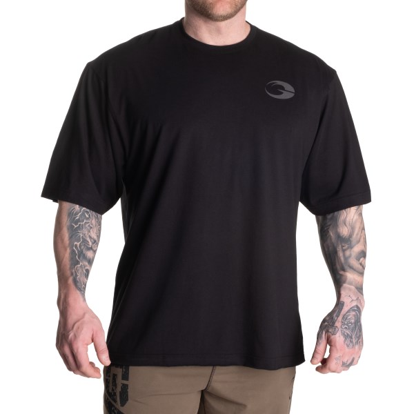 Gasp Division Iron Tee, S, Black