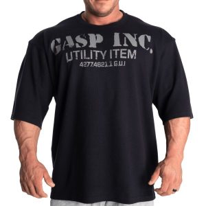 Gasp Iron Thermal Tee, S, Asphalt