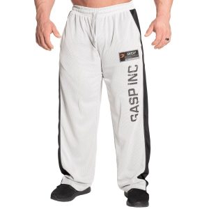 Gasp No1 mesh pant, S, White/Grey