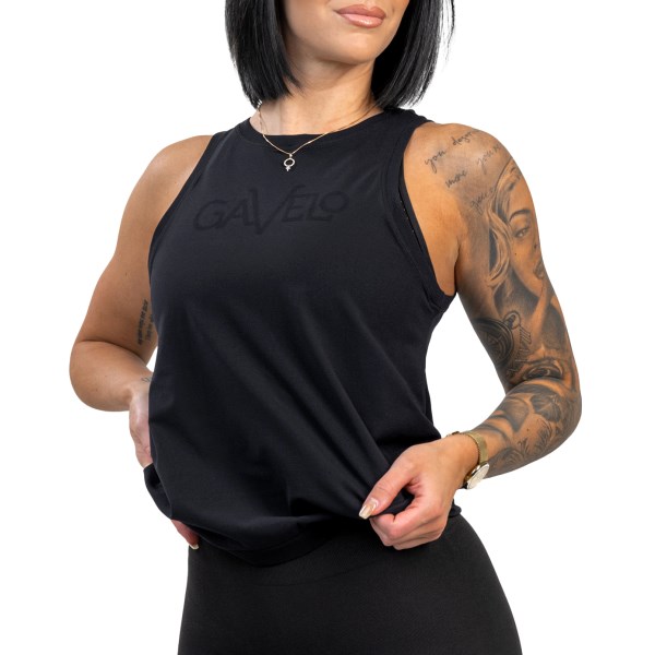 Gavelo Seamless Tank, S, Sort