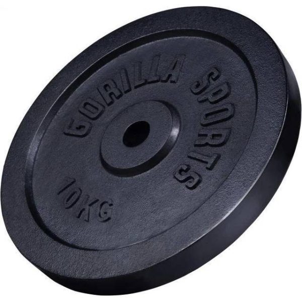 Gorilla Sports Iron Vægtskiver 10 kg