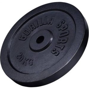 Gorilla Sports Iron Vægtskiver 20 kg