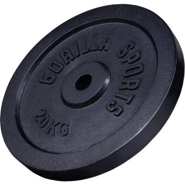Gorilla Sports Iron Vægtskiver 20 kg