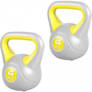 Gorilla Sports Kettlebell Fitness 2x4kg Pakke 8 kg