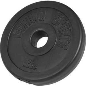 Gorilla Sports Vægtskiver BASIC Cement 2x5kg 2x10kg Pakke 30 kg
