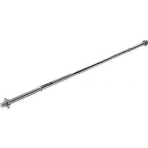 Gorilla Sports Vægtstang 150cm Skruelås 30mm Krom 150 cm 30 mm