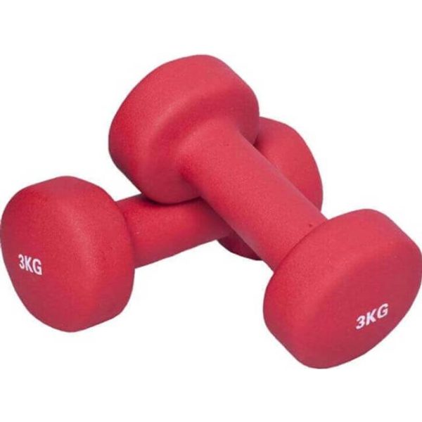 Gorilla Sports Vinyl Håndvægt 2x3kg