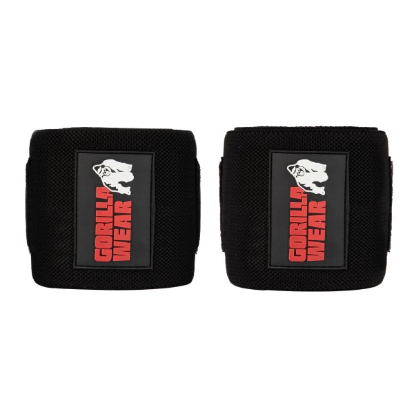 Gorilla Wear Elbow Wraps, 1.2 m, Black