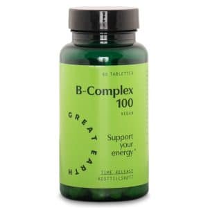 Great Earth B-Complex 100 mg, 60 tabl