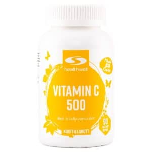 Healthwell C-vitamin 500, 90 kapsler