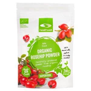 Healthwell Hybenpulver ØKO, 200 g