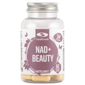 Healthwell NAD+ NAC+ Q10 Beauty, 60 kapsler