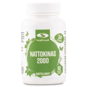 Healthwell Nattokinase 2000, 60 kapsler
