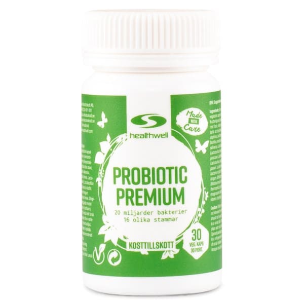 Healthwell Probiotic Premium, 30 kapsler