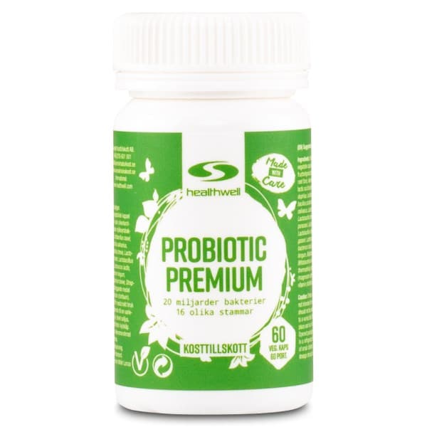 Healthwell Probiotic Premium, 60 kapsler