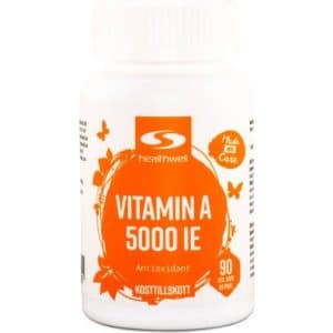 Healthwell Vitamin A 5000 IE 90 stk
