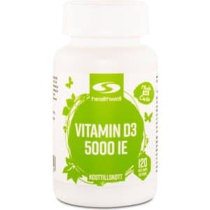 Healthwell Vitamin D3 5000 IE 120 stk