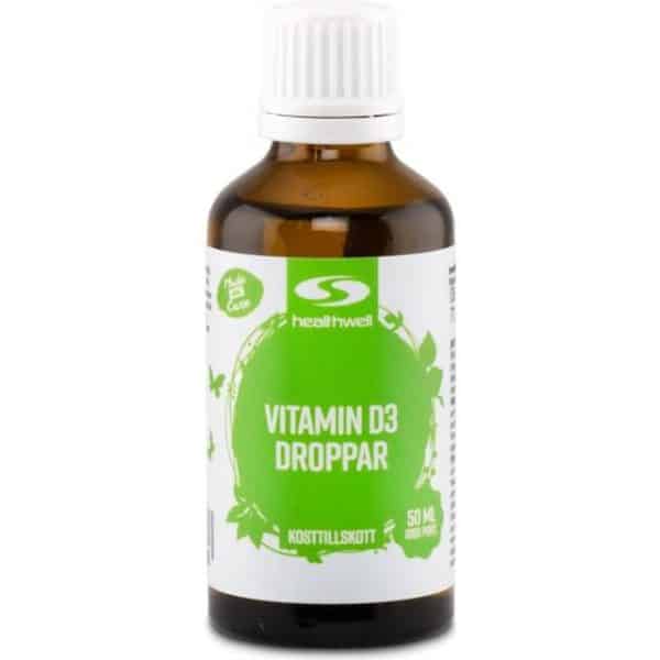 Healthwell Vitamin D3 Drops 50ml