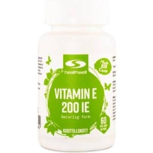 Healthwell Vitamin E 200 IE, 60
