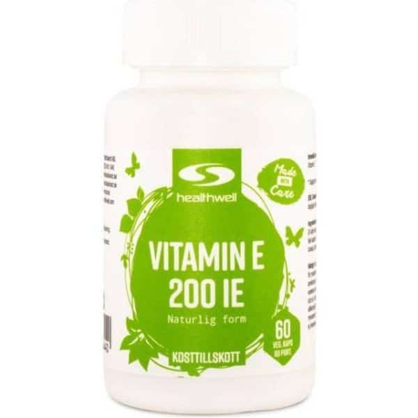 Healthwell Vitamin E 200 IE, 60
