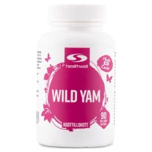 Healthwell Wild Yam, 90 kapsler