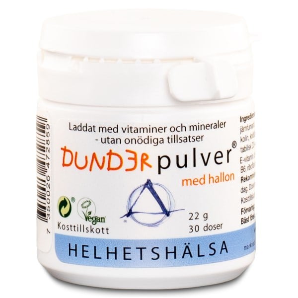 Helhetshälsa Dunderpulver Børnvitamin, 22 g