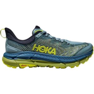 Hoka Mafate Speed 4 M - Stone Blue/Dark Citron
