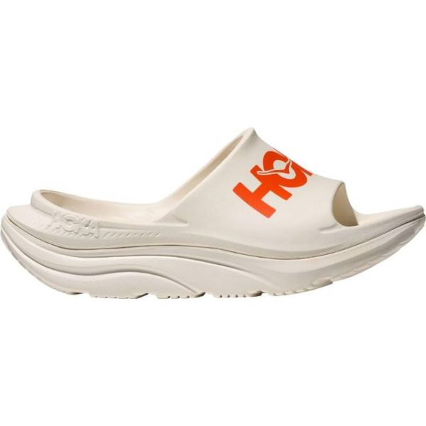 Hoka Ora Athletic Slide Sandale - Weiß Orange