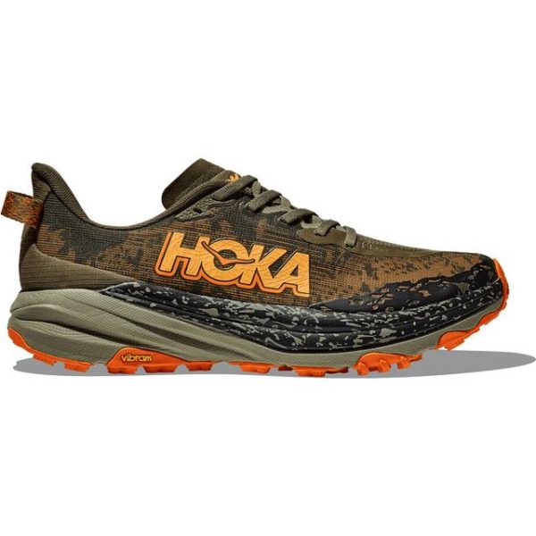 Hoka Speedgoat 6 M - Antique Olive/Squash