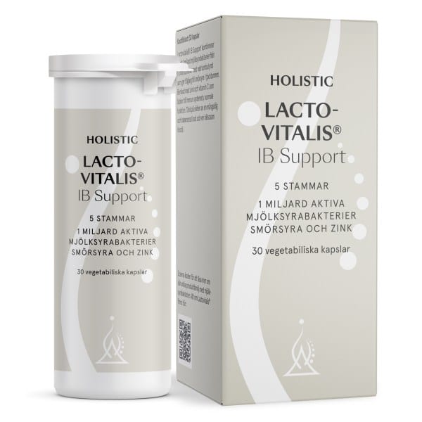 Holistic Lactovitalis IB Support, 30 kapsler