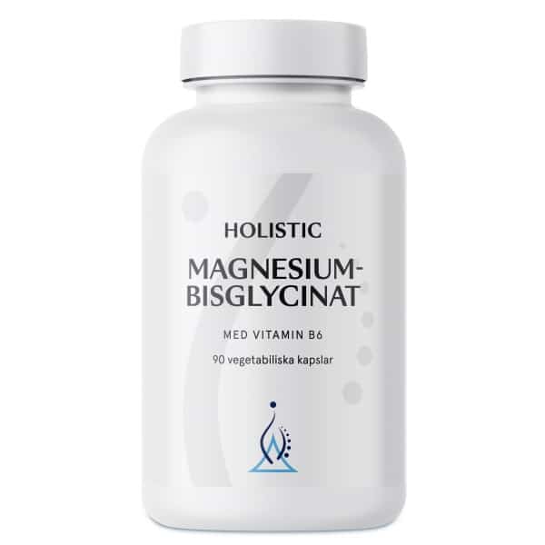 Holistic Magnesiumbisglycinat, 90 kapsler