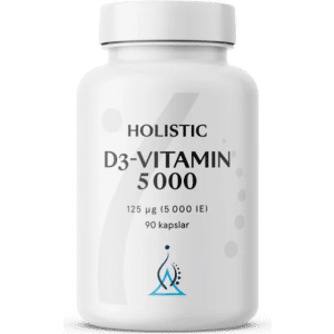 Holistic Vitamin D3 5000 IU 90 stk