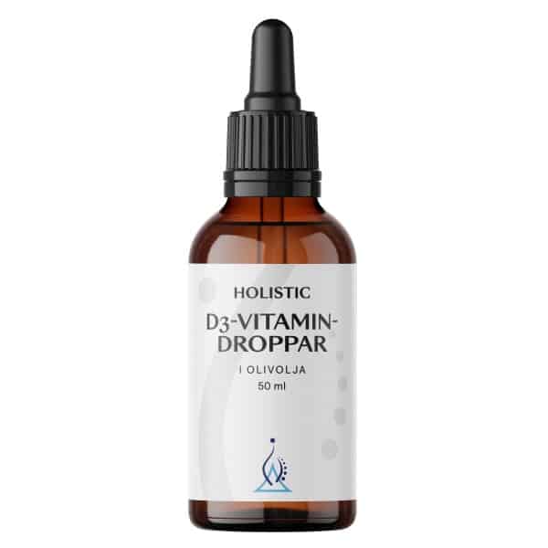 Holistic vitamin D3 Dråber i olie, 50 ml