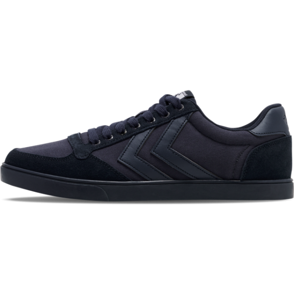 Hummel Enkel ensfarvet sneaker med ruskindsdetaljer SLIMMER Blå Unisex