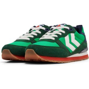 Hummel Monaco 86 Sneakers - Navy/Lime