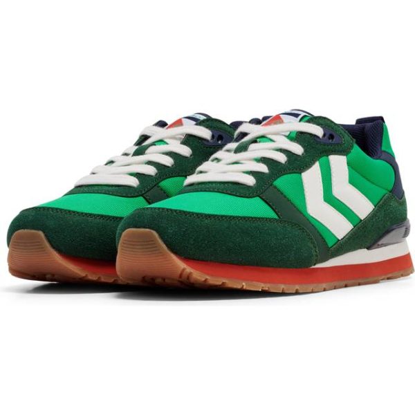 Hummel Monaco 86 Sneakers - Navy/Lime