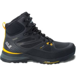 Jack Wolfskin Herren Force Trekker Texapore Mid M, Burly Yellow Xt