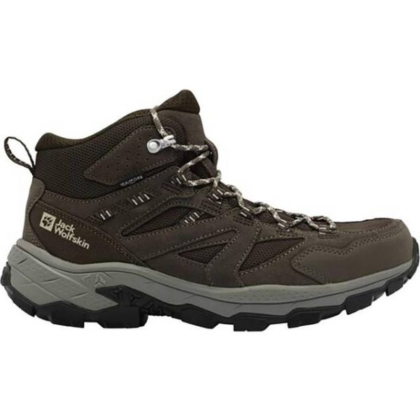 Jack Wolfskin Vojo Tour Texapore Mid Vandresko - Sort