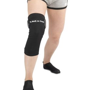 Knæbandage med spænde, S, Sort