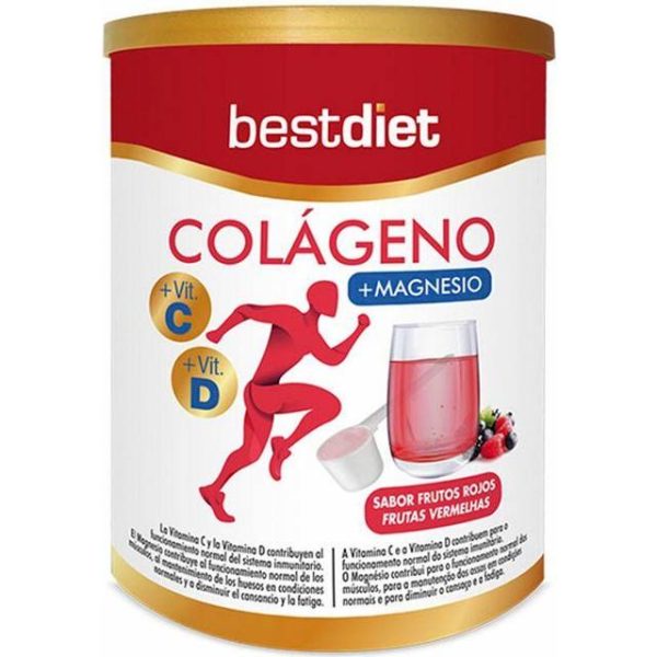 Kollagen Best Diet Magnesium Støv Røde Frugter (250 g)