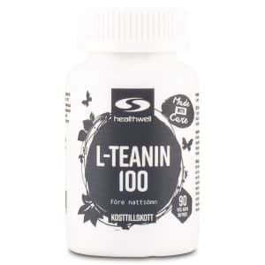 L-theanin 100, 90 kapsler